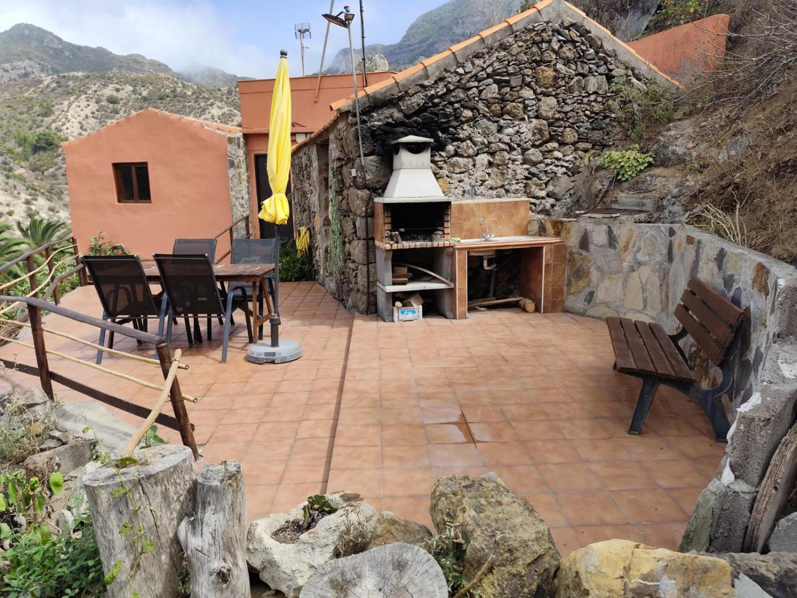 Casa Rural La Presa Vallehermoso Kültér fotó